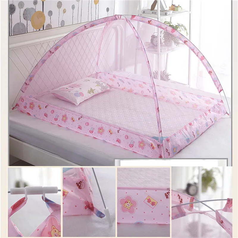 

Bottomless Children's Mosquito Net Bed Net Baby Dome Free Installation Portable Foldable Baby Bed Children Mosquito Net Tent