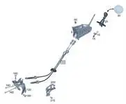 

CAVO 5514 620 GEAR HALATI (FSG 350, 6 Gear) VITO W447 14 (5 pcs.)