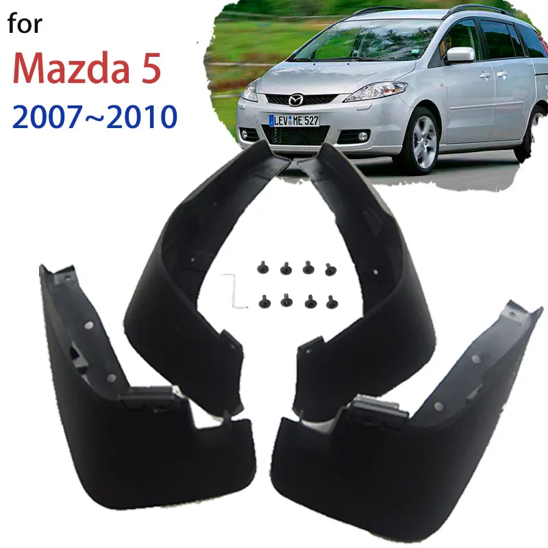 

Автомобильные Брызговики для Mazda 5 Mazda5 CR 2007 2008 2009 2010 брызговик переднее заднее колесо крыло брызговики автомобильные аксессуары
