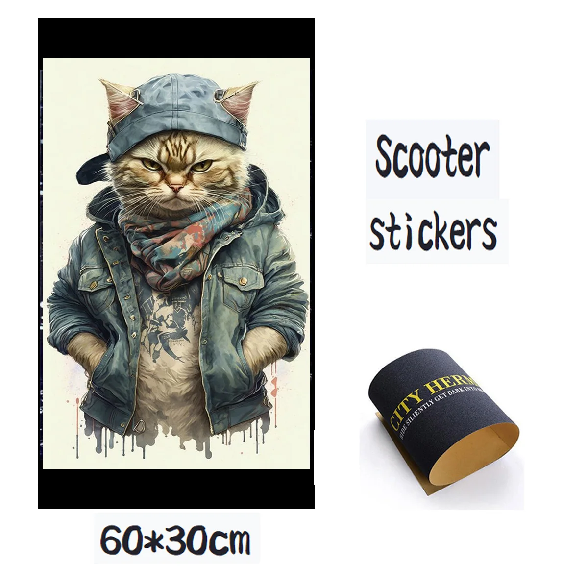 

Может быть изготовлен на заказ, наклейка для скейтборда, узорная лента с рукояткой, черная цветная лента, водонепроницаемая лента, водостойкая наклейка