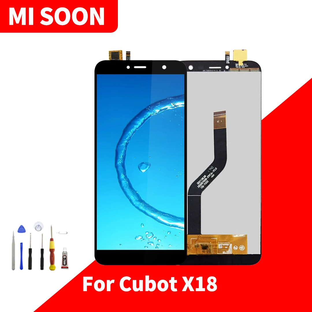

For Cubot X18 LCD Display Touch Screen Digitizer Assembly For Cubot X18 lcd Replacement Screen