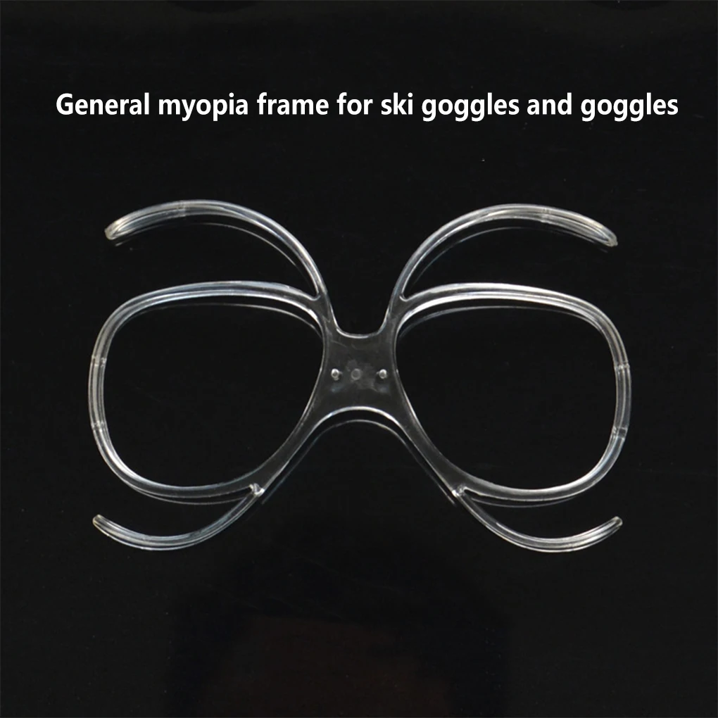 

Goggle Insert Frame Optical Adapter Parts Transparent Clear Lens Frames