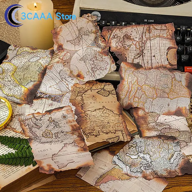 

30 шт., винтажные бумажные коллажи для скрапбукинга