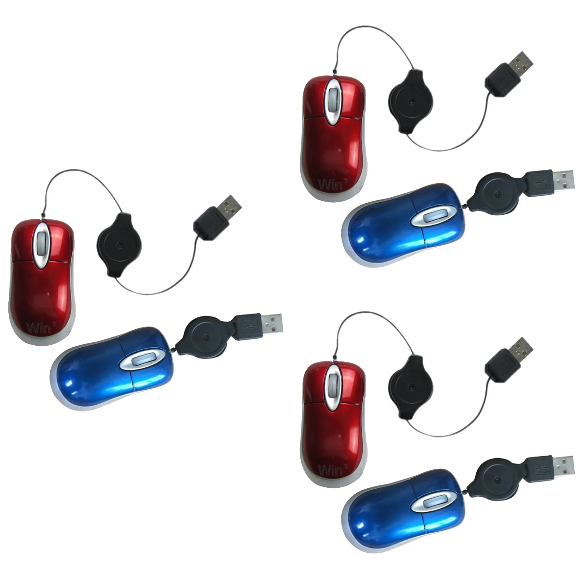 

Retractable Usb Optical Mini Travel Pc Compact Cordcable Laptops Computerusb