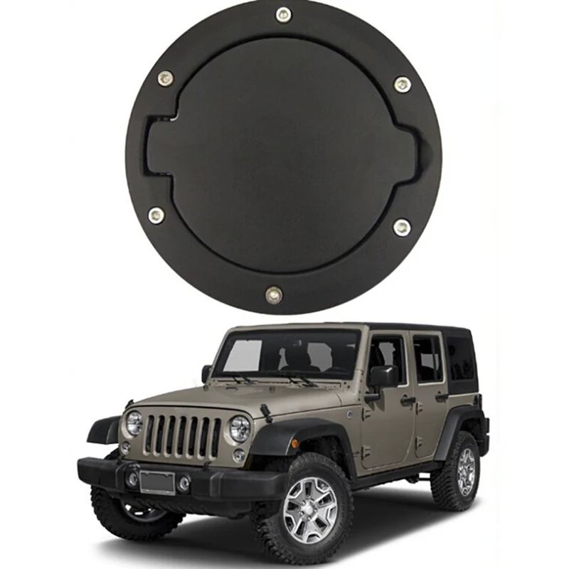 165*165Mm Tank Cap Cover For Jeep Wrangler Accessories Car Styling Tank Covers For 2007-2016 Jeep wrangler Jk Car Oil Cap Fuel