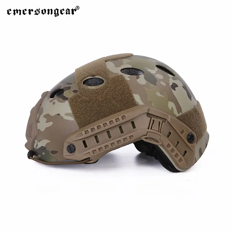 Emersongear FAST Шлем PJ TYPE Простая версия Защитный регулируемый шлем Боевой охотничий