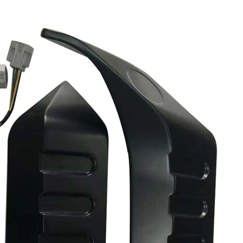 Задний спойлер SXMA J386 на крышу задний черный из АБС-пластика с указателем поворота