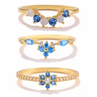 Кольцо из серебра 925 пробы с фианитом, 2022