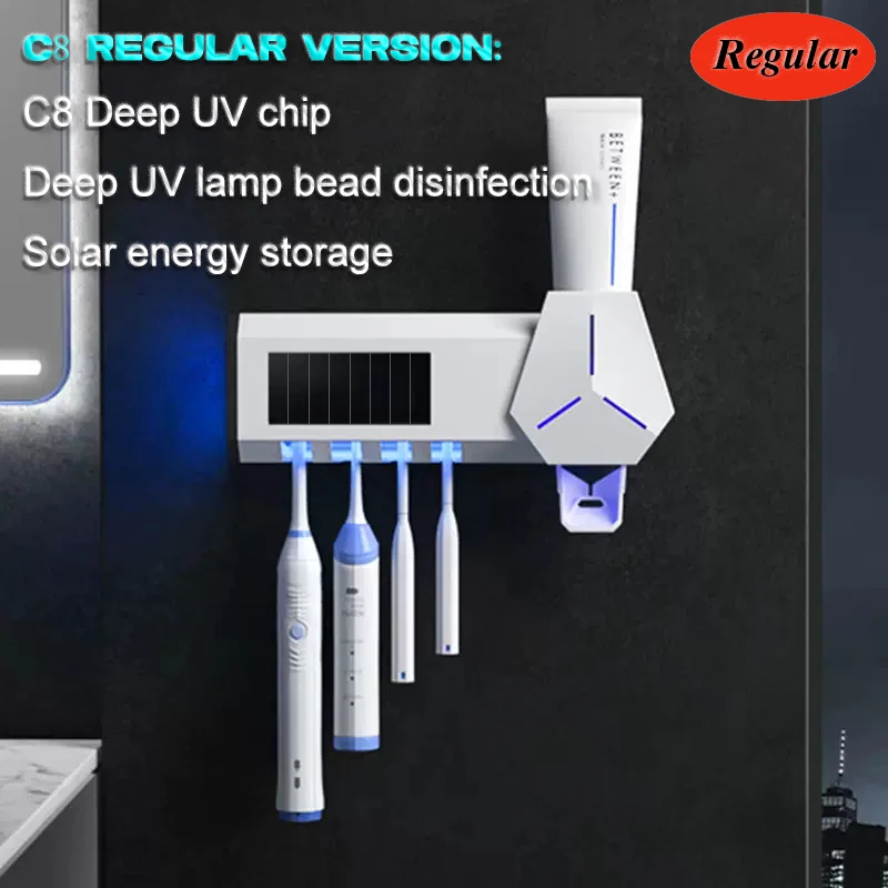 

Настенный держатель для зубных щеток KUNBEI с УФ-защитой