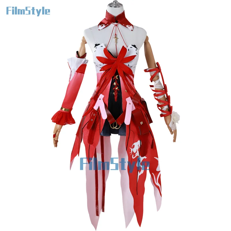 Игра Wuthering Waves Phrolova костюм красного паука-лилии великолепное платье униформа