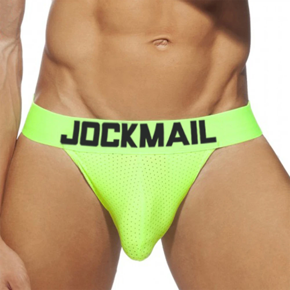 

Men's Panties Elastic Thong Breathable Underwear Backless Jockstrap Briefs Underpants Double Thongs Sensual Lingerie