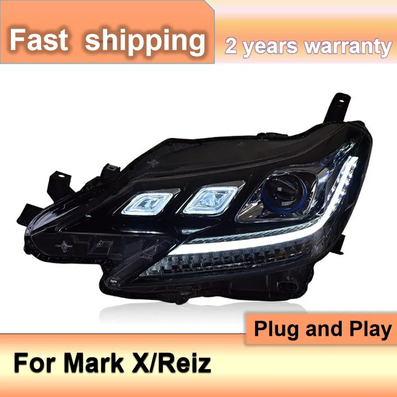 Автомобильные аксессуары для фар Toyota Mark X 2013-2018 Reiz фары DRL указатель поворота