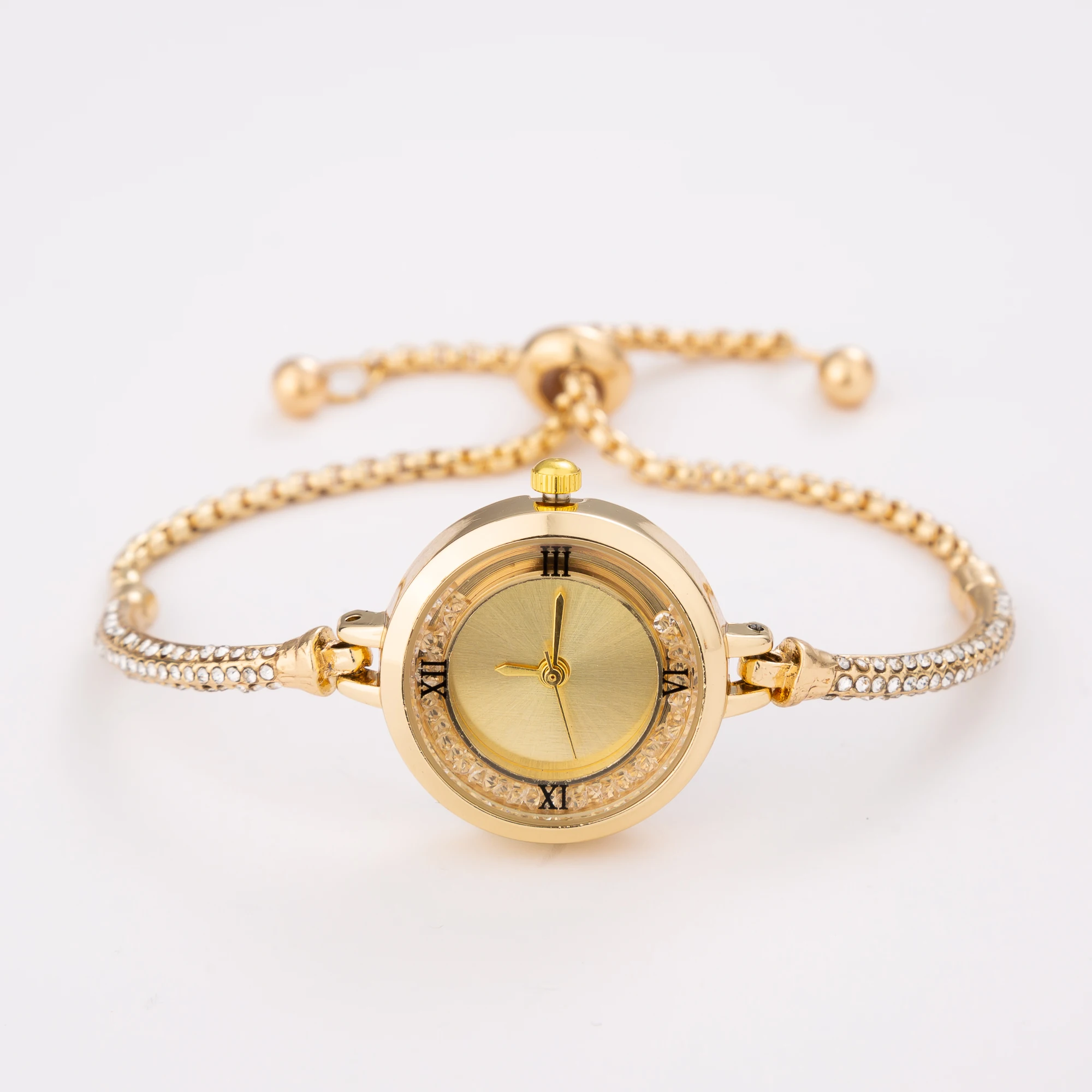 2023 New Luxury Brands Women Stainless Steel Bracelet Watch Girls Clock Wristwatches Fashion Casual Quartz Watchts for Womens