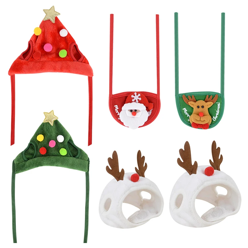 Рождественская шапка с хлопковыми аксессуарами для костюмов и украшений.