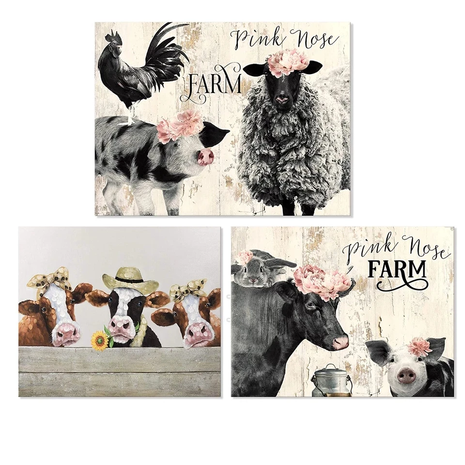 

Алмазная живопись фермерские животные Джерси Корова Кролик свинка Новое поступление Алмазная вышивка мозаика вышивка крестиком домашний декор R320