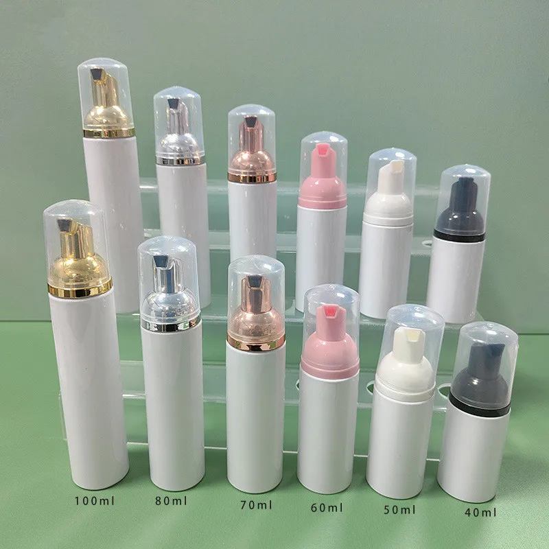 

20pcs/lot 30/60/80/100ml Plastic Foam Empty Bottle Eyelash Cosmetic Foam Bottle Cleaner Soap Liquid Foam Pump Bottle Foamer