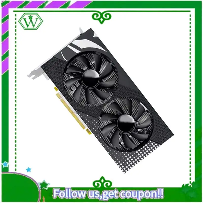 Фото Надежная видеокарта Radeon RX580 8G GDDR5 Видеопамять AMD Cideo Card 256Bit Интерфейс DVI для настольных игровых компьютеров A №2