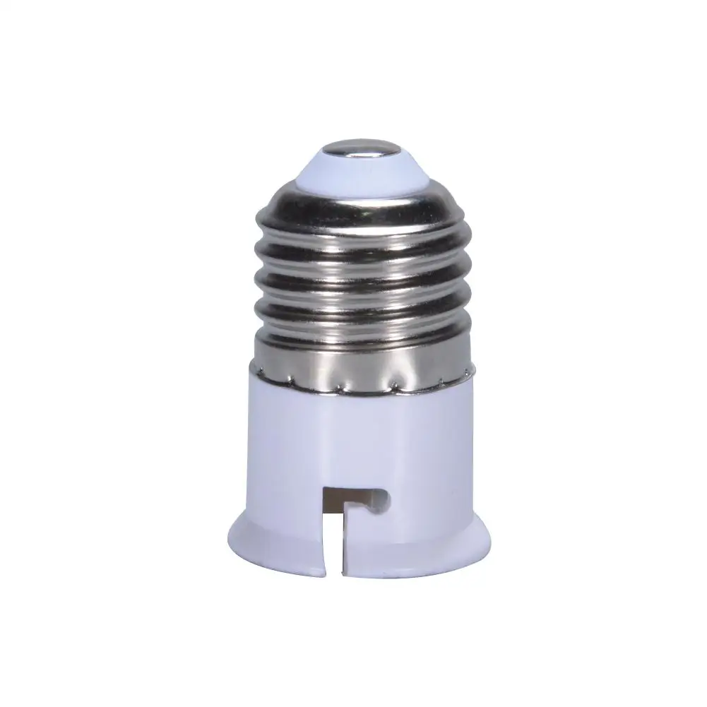 

E27 To B22 Light Lamp Bulb Socket Base Lamp Base Adapter Converter Edison Screw To Bayonet Cap Lighting Accessories Plastic