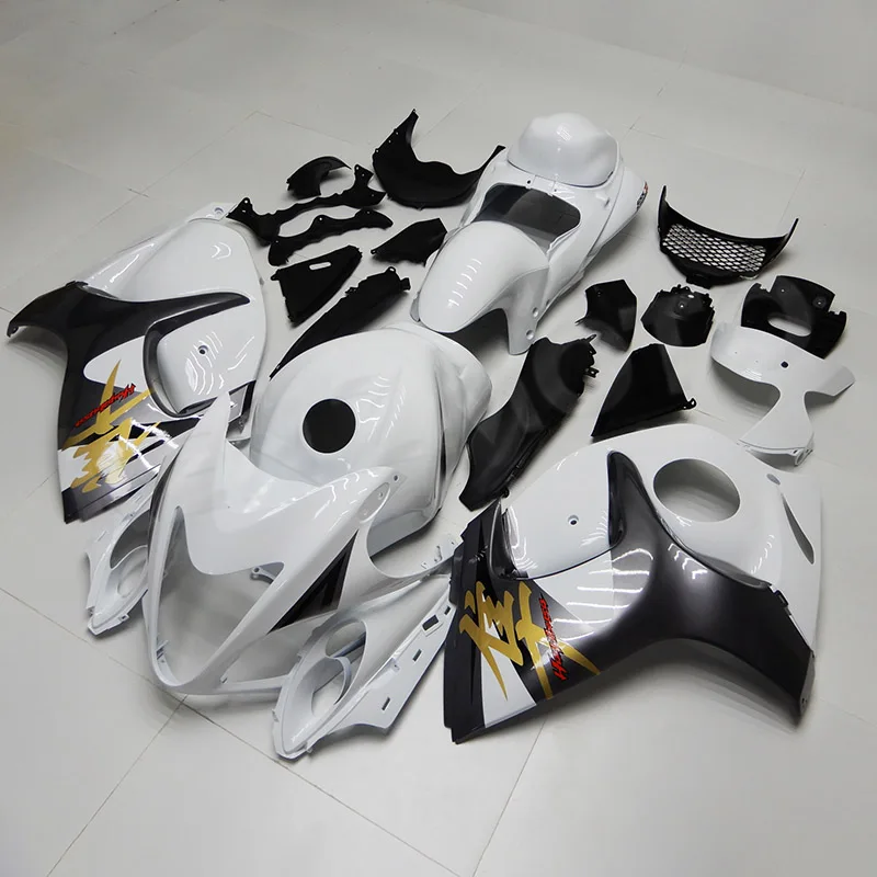 

White Black Motorcycle Fairings Kit High Quality Abs Injection Bodywork Set For Suzuki S1308-YX3