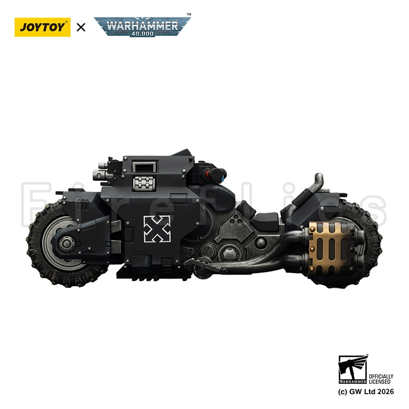 Фото Фигурка JOYTOY 1/18: 40K Blood Angels Space Wolves, Рейнджерский байк в стиле Рейверс-патройн, аниме-модель, игрушка №2