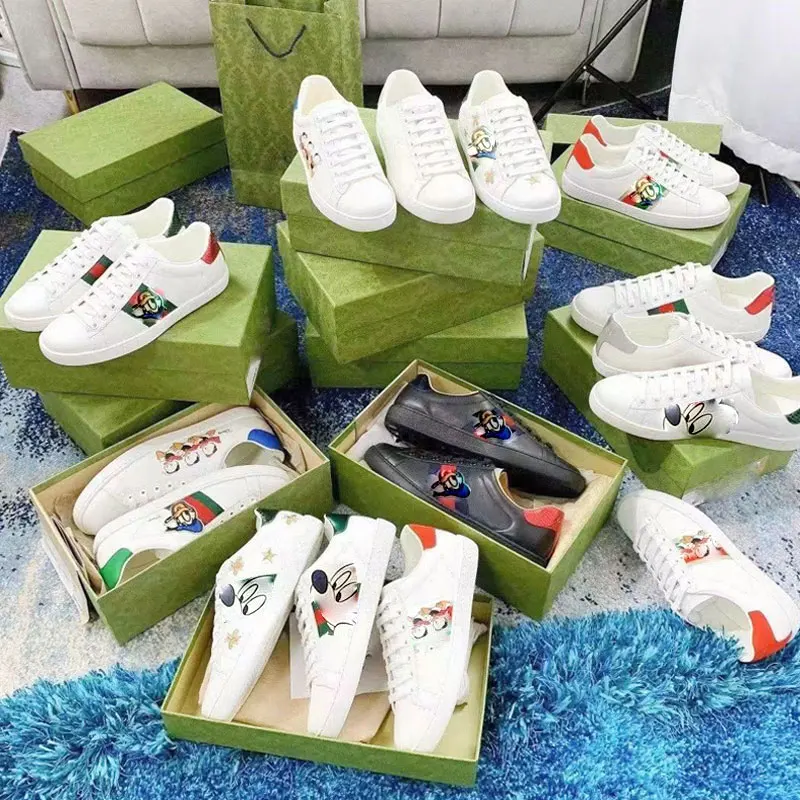 

Cosplay accessories anime children adults high quality Mickey shoe men women ladies casual luxury comfortable shoes