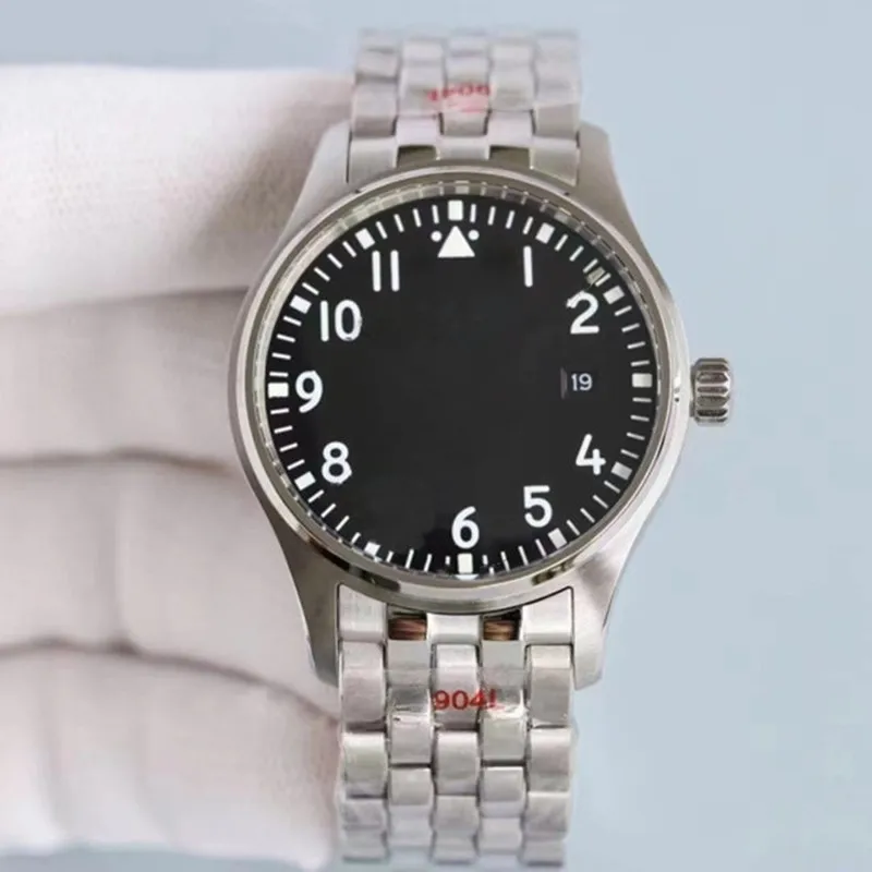 

40mm Watch Case Accessories Sapphire dial 904L Stainless Steel for 2824-2/2892A2 Automatic Movement Mechanical Men‘s Business