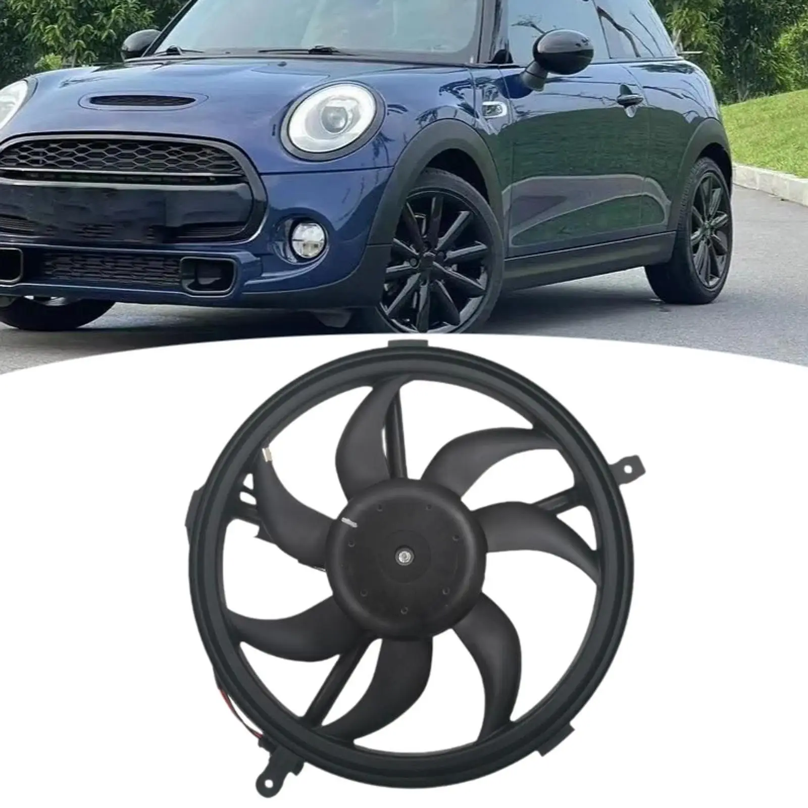 Вентилятор охлаждения радиатора в сборе 17422754842 Совместим с BMW Mini Cooper Countryman 2011-2016