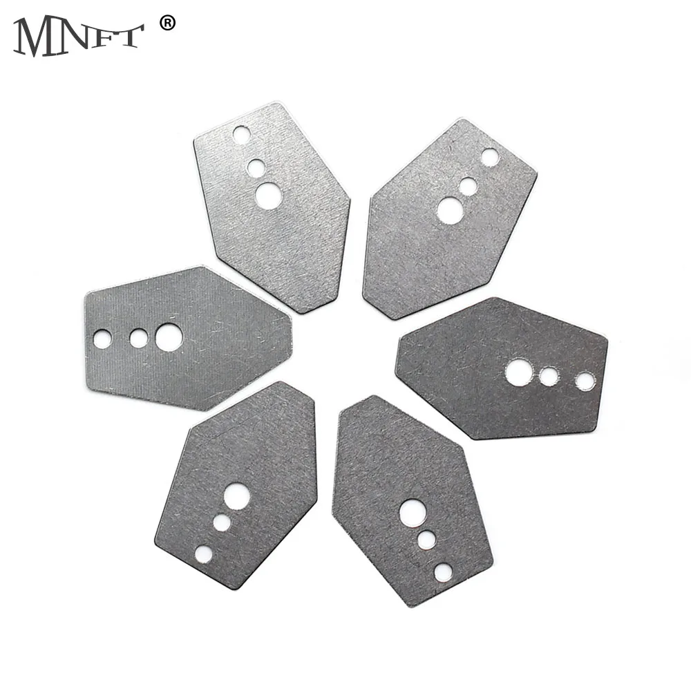 MNFT 20 шт. лезвие JIG из нержавеющей стали DIY вибрационные приманки танцор литье