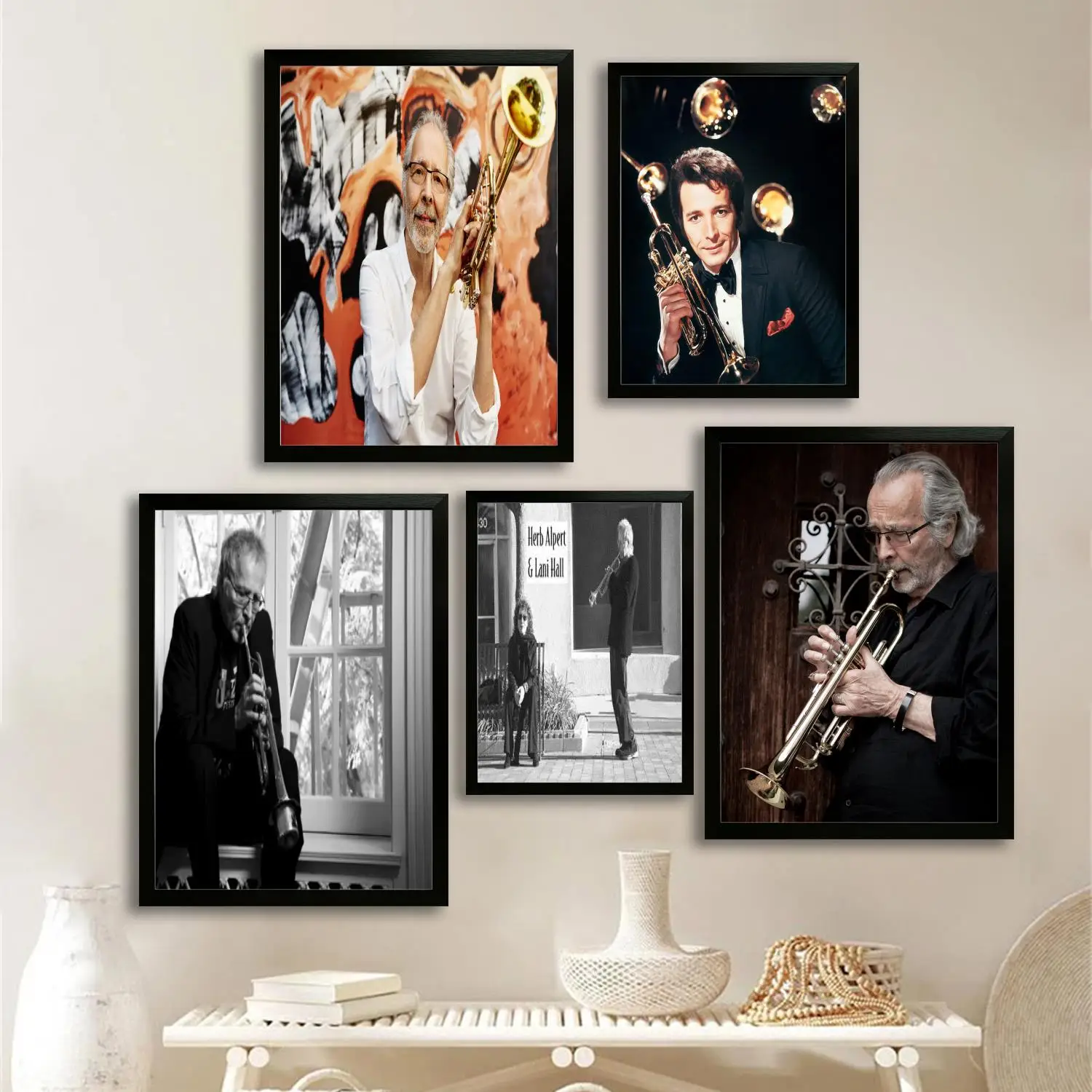 Плакат на холсте Herb Alpert и настенное искусство печать с изображением современная