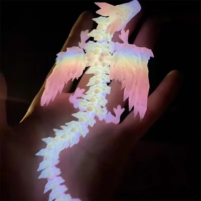 

Пластиковый 3D-печать дракон