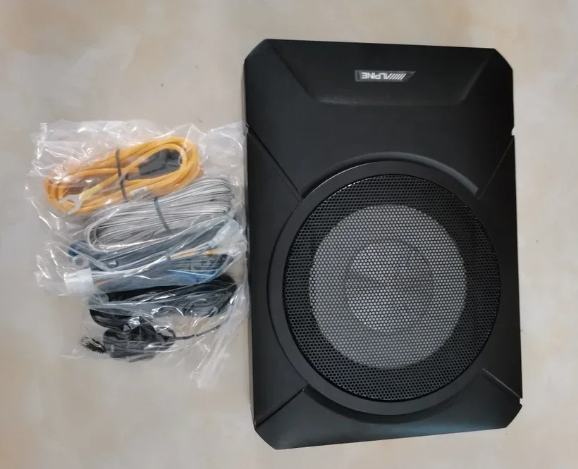 Новый Alpi-ne PWE-S800 автоматический активный бас с двойной звуковой катушкой 8 &quot240 Вт