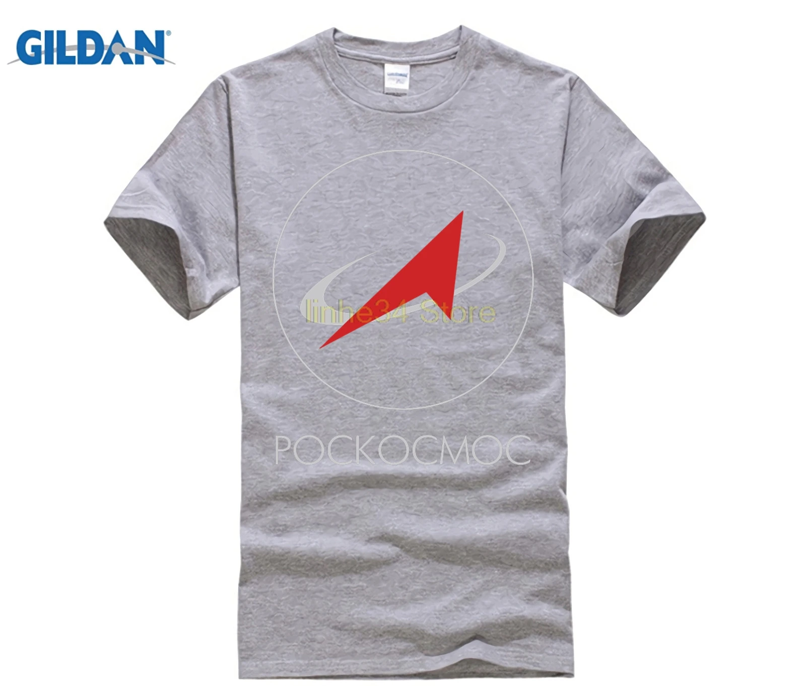 Рекламный Топ PHIKING с принтом русского логотипа космические рубашки Мужская