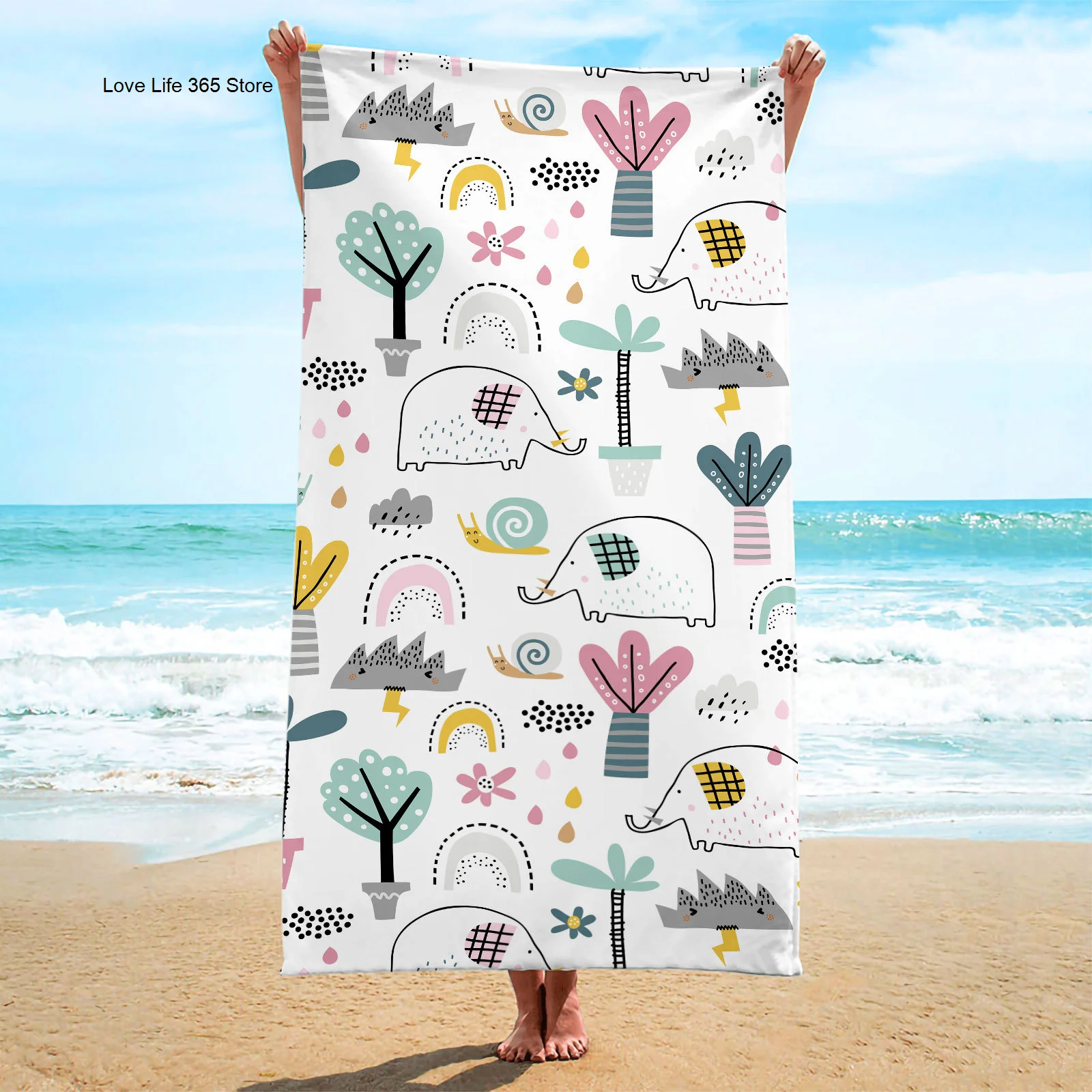 Microfiber Swimming Towels Oversized Super Absorbent Sand Free Thick Towels Home Textile