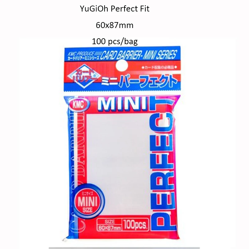 

Transparent KMC Perfect Fit SLEEVES Card Barrier YuGiOh Board Game Cards Protector Trading Card Sleeve YGO Game Cards Protector