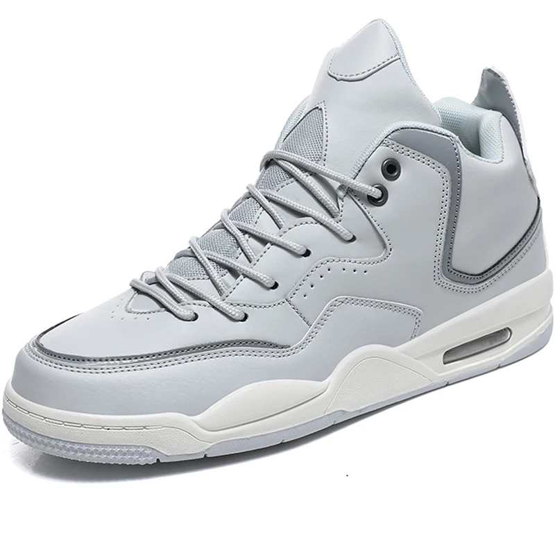 Brand Men Basketball Shoes Air Soft Sneakers Male Sport Shoes Zapatos Hombre Leather Mens Athletic Trainer Boots Man Basket Shoe