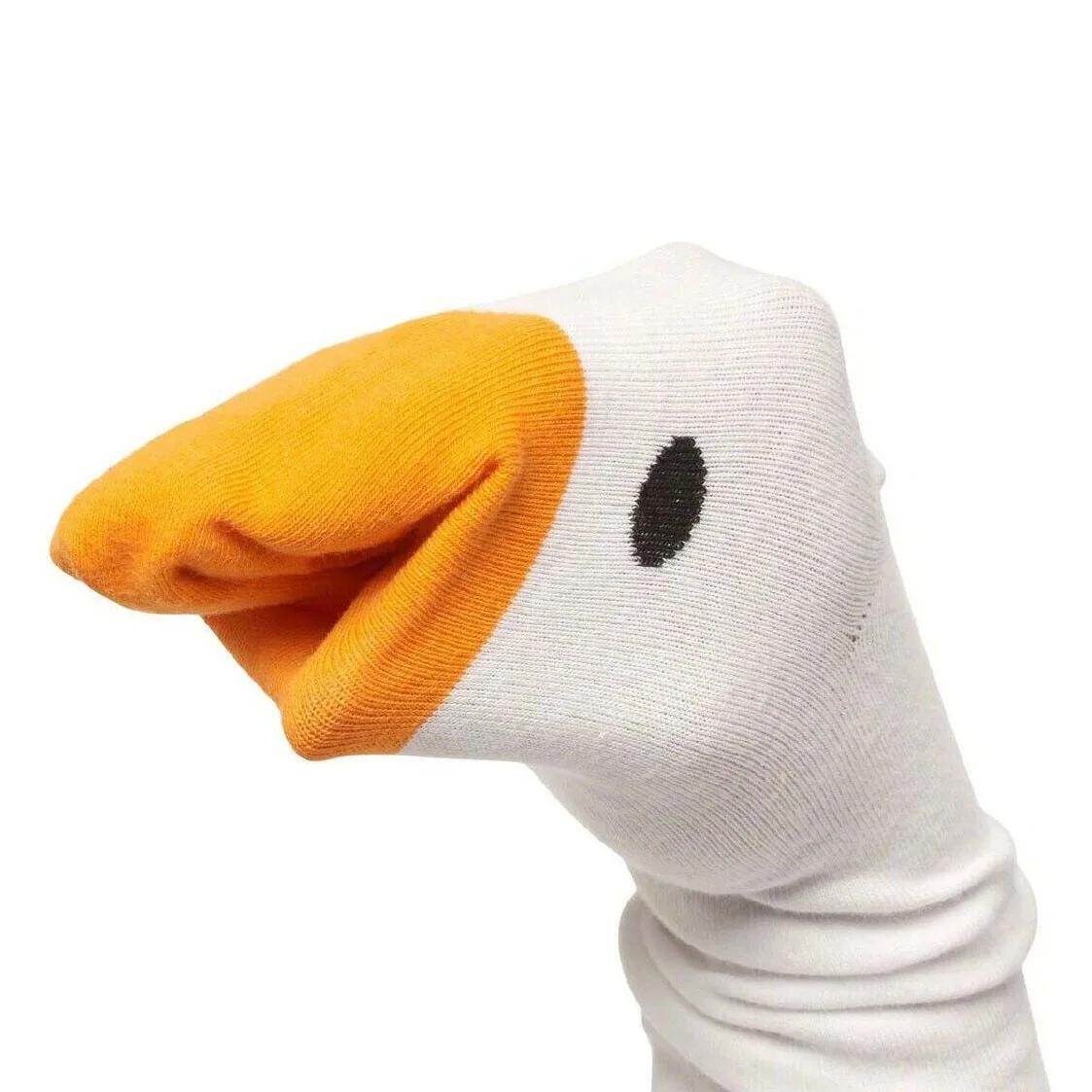 2019 New Fahsion 1Pair Funny Crazy Goose Head Sport Cotton Sock Creative Happy Animal Casual Socks Women Men Universal