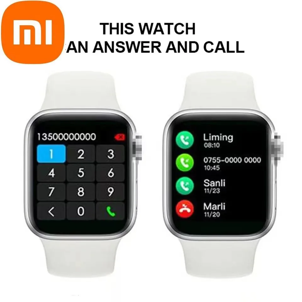 

XIAOMI Smart Watch Women Men Monitor Heart Rate Fitness Tracker Bluethooth Call Blood Pressure Sport Waterproof T500 Smartwatch