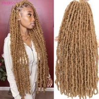 18 24 36 inch butterfly crochet hair 1 8packs long faux locs crochet braids hair for black women boho locs braids braiding hair