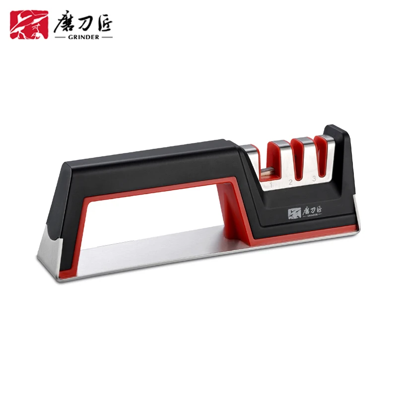 

GRINDER Professional Kitchen Knife Sharpener Carbide Ceramic amolador de faca tool sharpening machine TAIDEA