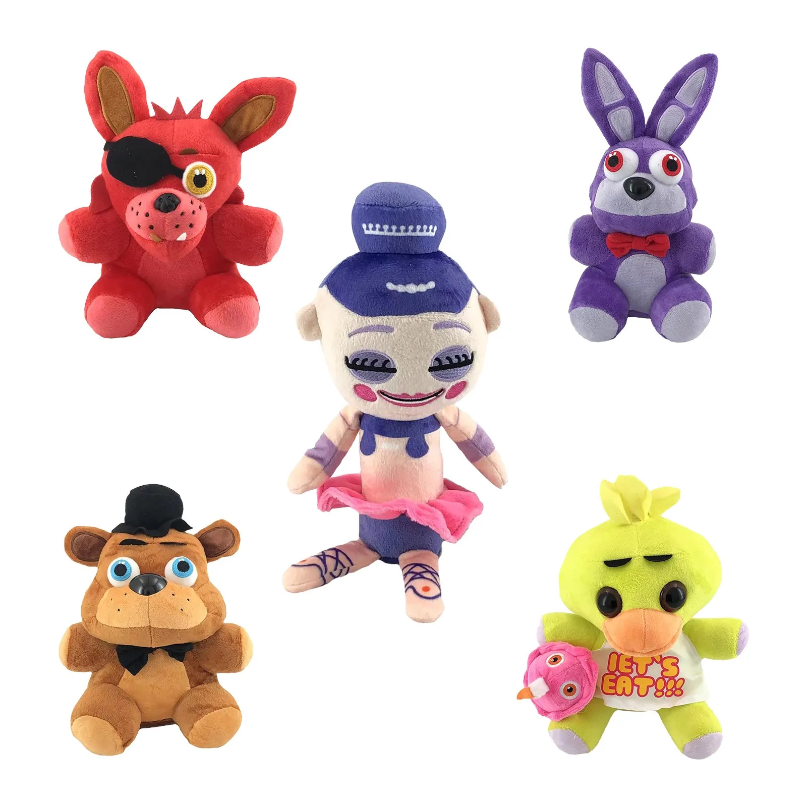Кукла Плюшевая FNAF 25 см игрушка-медведь кролик Фокси мягкая Набивная игрушка для