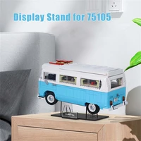 acrylic display stand for 10279 technical t2 camper car model building blocks cars bus diy bricks