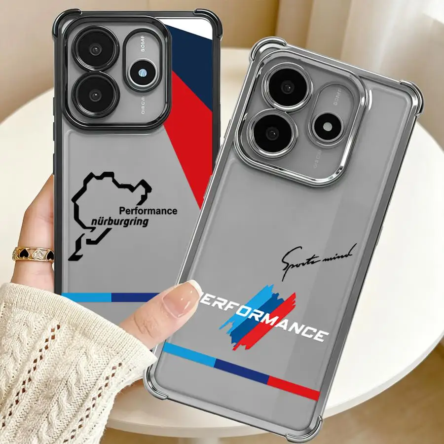 Фото Чехол для телефона Redmi Note 14 Pro Plus, Note 11, 11s, 12, A3, A5, 15A, 13C, 9 Pro, Note 13, 10 Lite, Note 15 Pro, K80, синий, красный, с логотипом №2