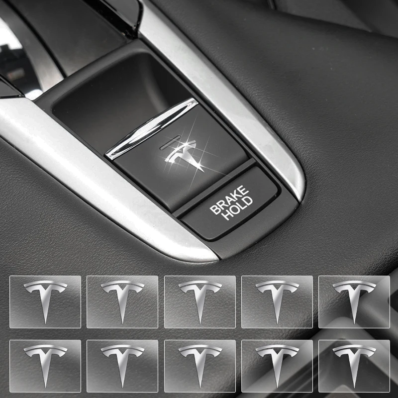 3d-наклейка для интерьера Tesla Model 3 Roadster Y Bonina Juguete Cybertruck Coil S X