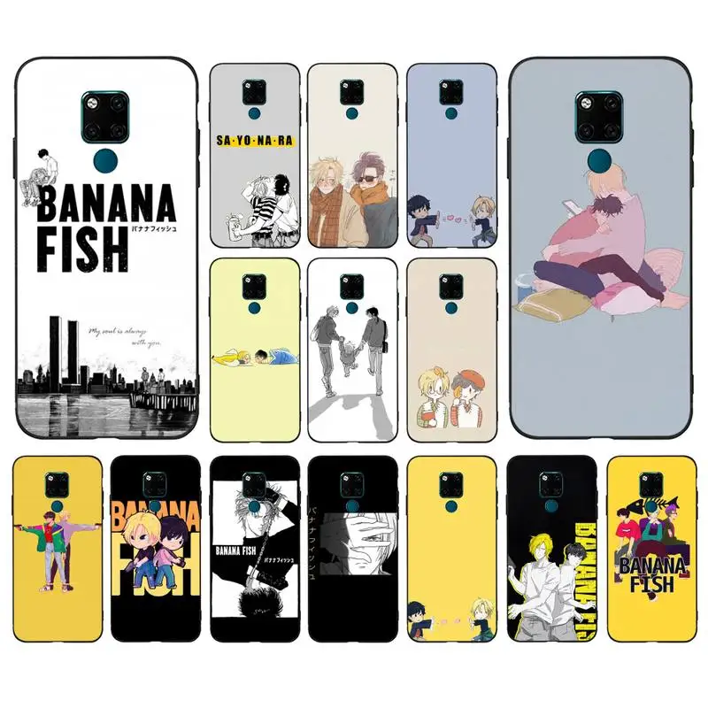 

FHNBLJ Japanese Anime Banana Fish Phone Case for Huawei Mate 20 10 9 40 30 lite pro X Nova 2 3i 7se