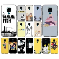 fhnblj japanese anime banana fish phone case for huawei mate 20 10 9 40 30 lite pro x nova 2 3i 7se