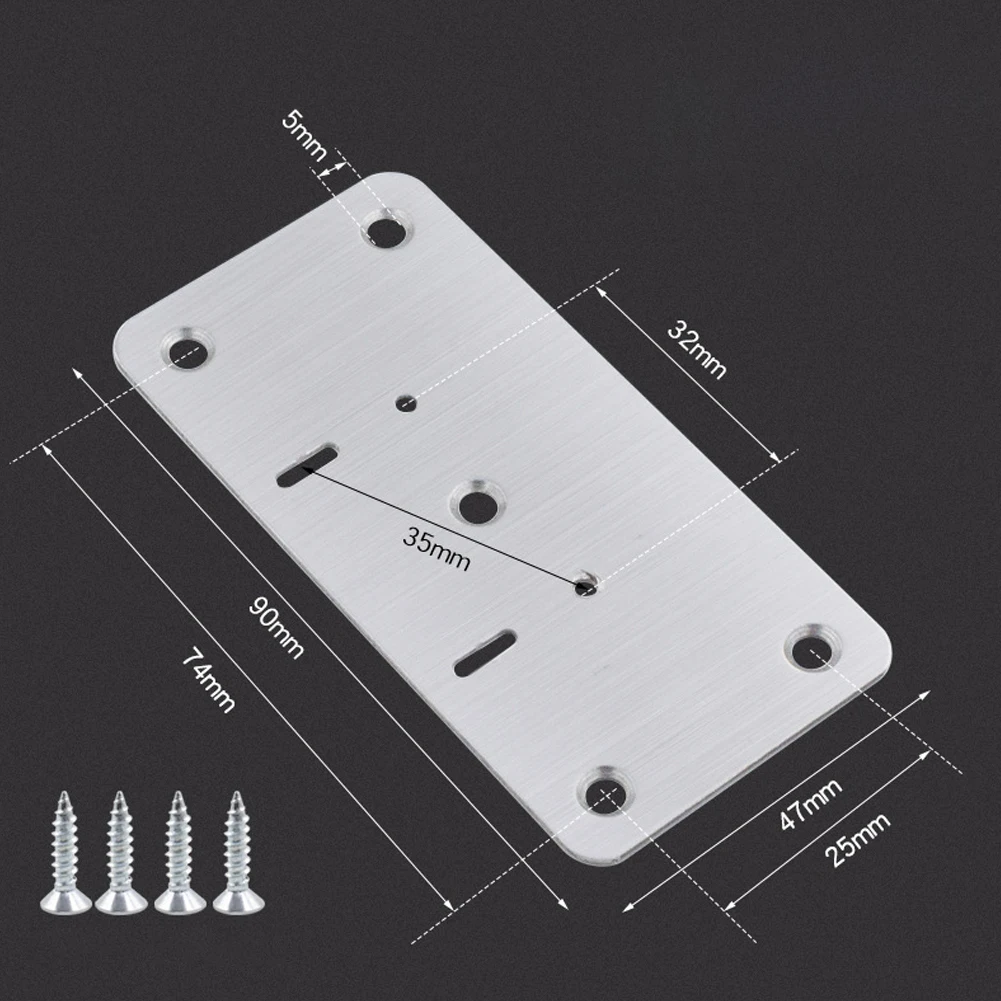 

Repair Plate Hinge Drawer For Cabinet Close Hinges Cupboard Kitchen Repair Tool Stainless Steel Original Damaged