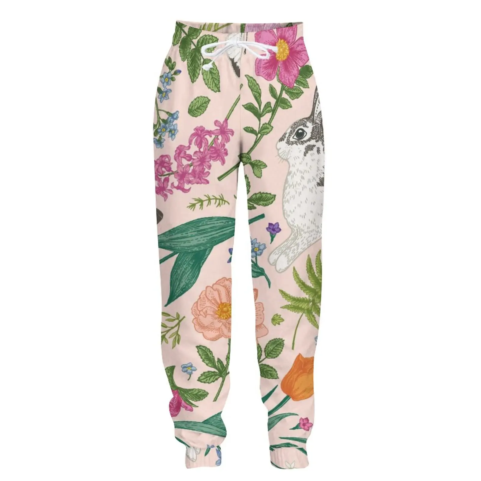 

Jumeast 3D Jogger Casual Sweatpants Baggy Mens Pants Cartoon Funny Rabbit Print Tracksuit Trousers Straight Pant For Men Unisex