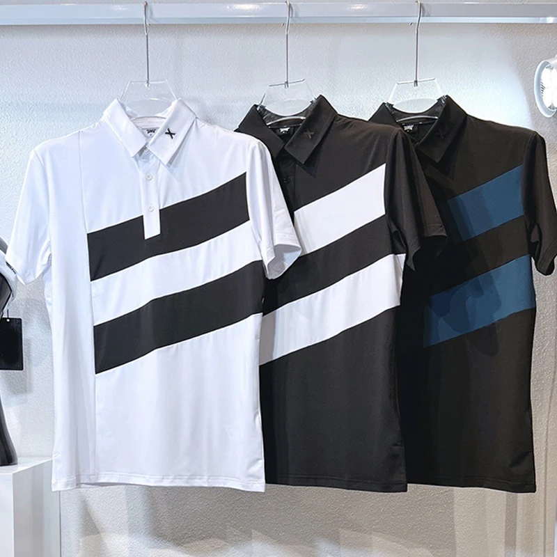 

Golf Men's Short Sleeve T-Shirt 2022 Summer Quick DryIng 3737