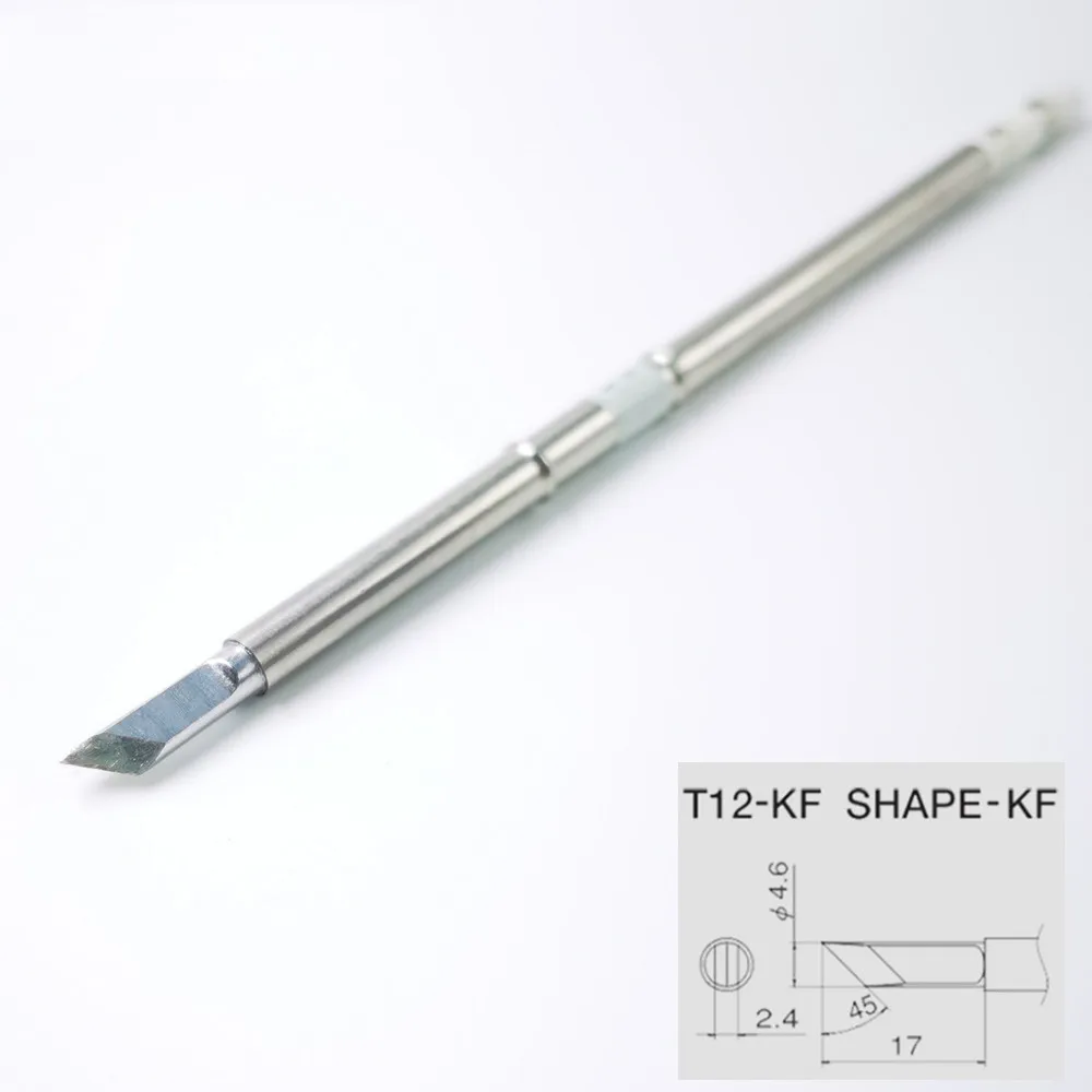 

T12-KF T12 наконечники паяльника, сварочные инструменты, Электрический паяльник для комплектов паяльной станции Hakko FX951 T12