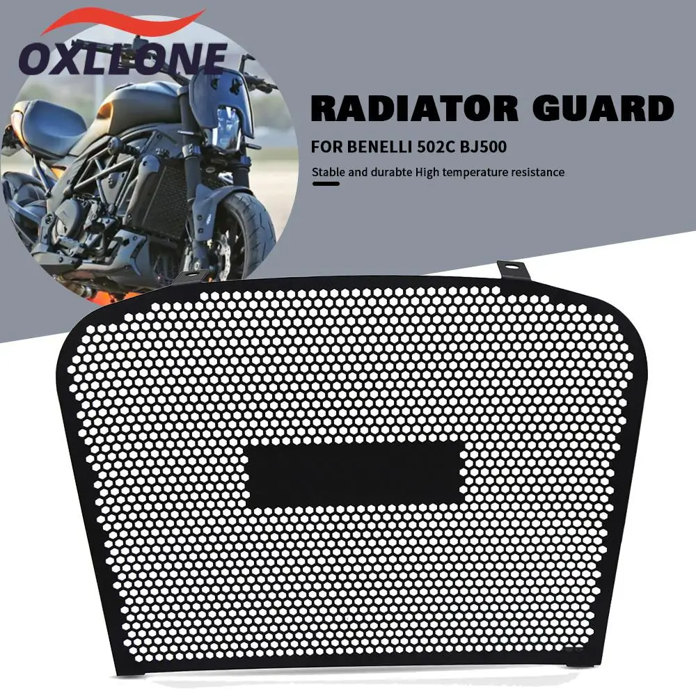 

Motorcycle Accessories Radiator Grille Guard Protection Cover Tank Cooler Protector For Benelli 502c bj500 All Years 502C BJ 500